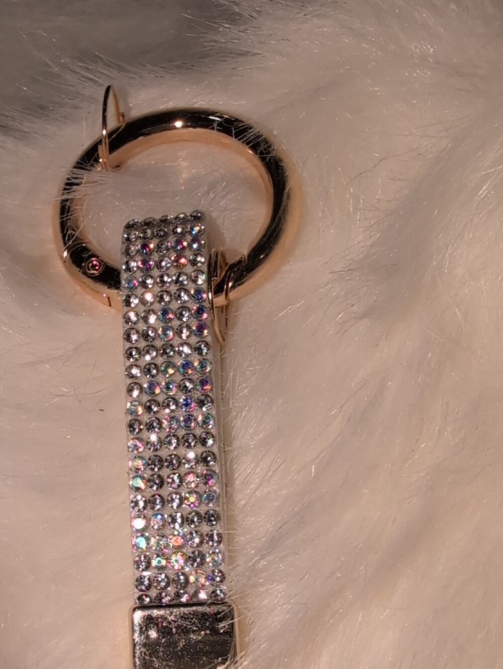 Hello Kitty Rhinestone Keychain Or Phone Charm - Picture 3 of 3